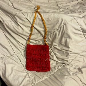 Small crochet purse